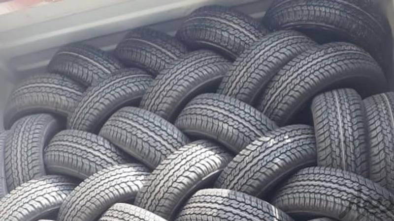 کشف لاستیک خارجی از یک واحد صنفی در جیرفت